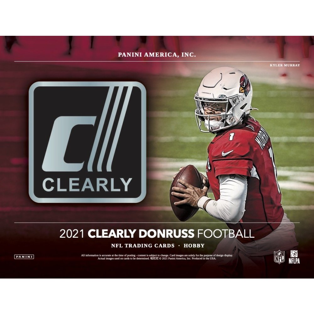 **2021 Panini Clearly Donruss Football 4 Box Pick Your Team #11 (SALE)