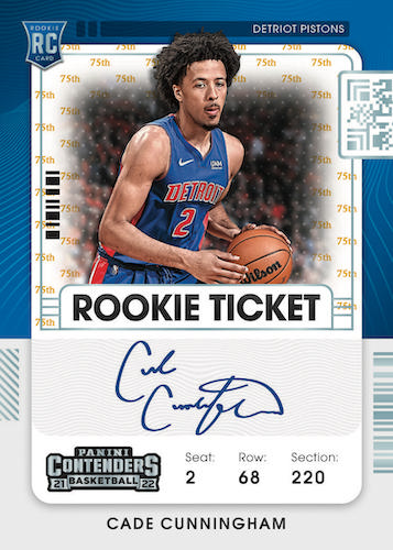 2021-22 Panini Contenders Basketball FOTL FIRST OFF THE LINE 2 Box Pick Your Team Break #259 (MASSIVE SALE)