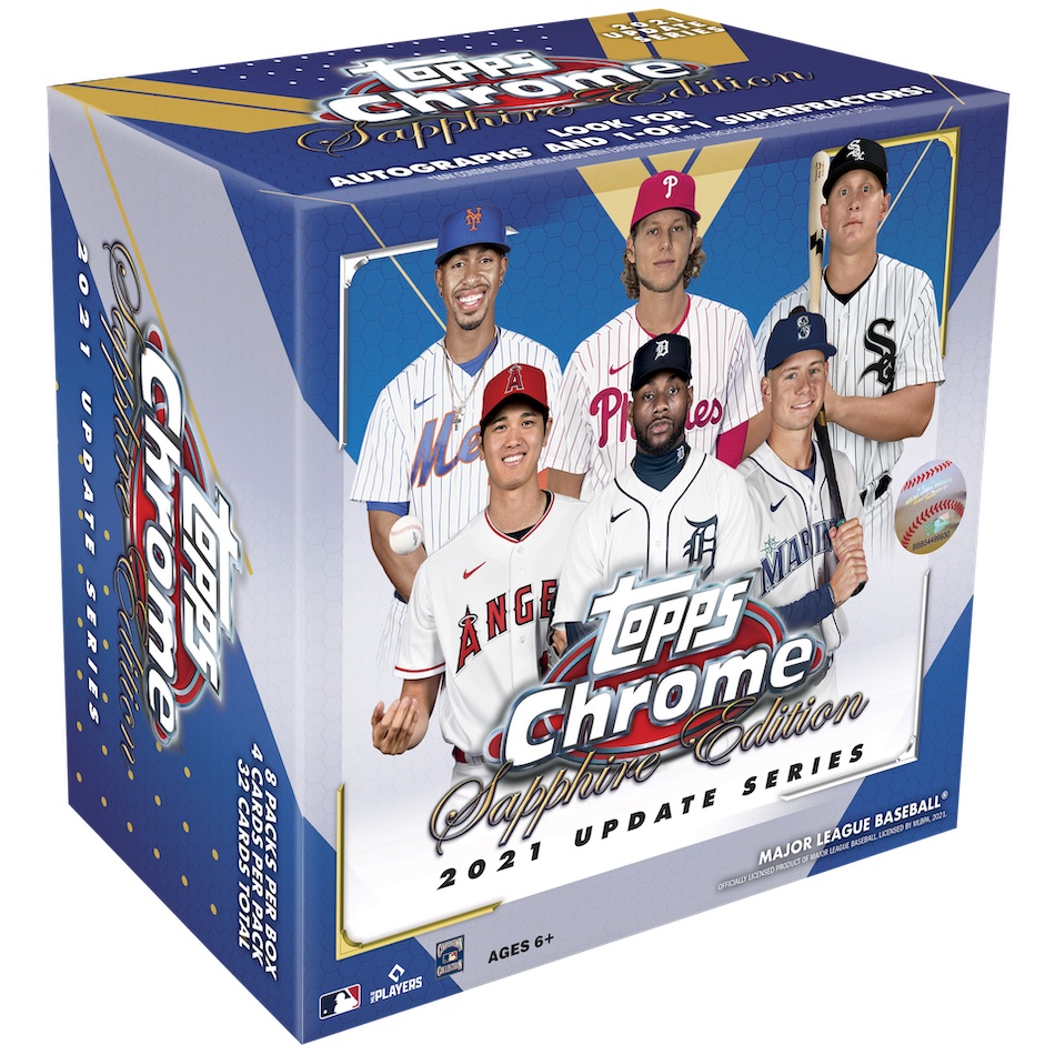 2021 Topps Chrome Sapphire Update 2 Box Pick Your Team Break #55 (SUPERFRACTOR BOUNTY) (PRICES SLASHED)