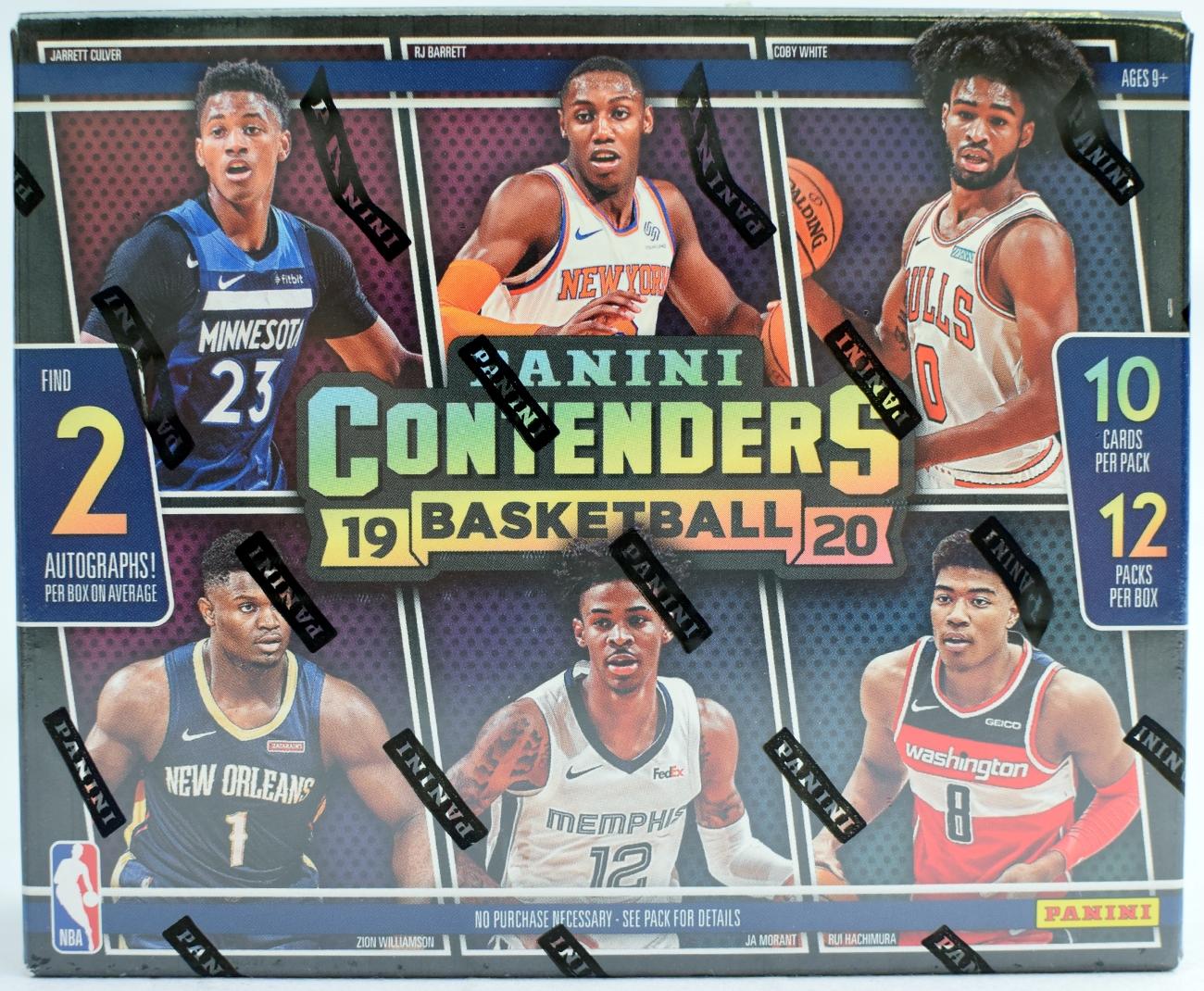 2019-2020 Panini Contenders Basketball Hobby Box