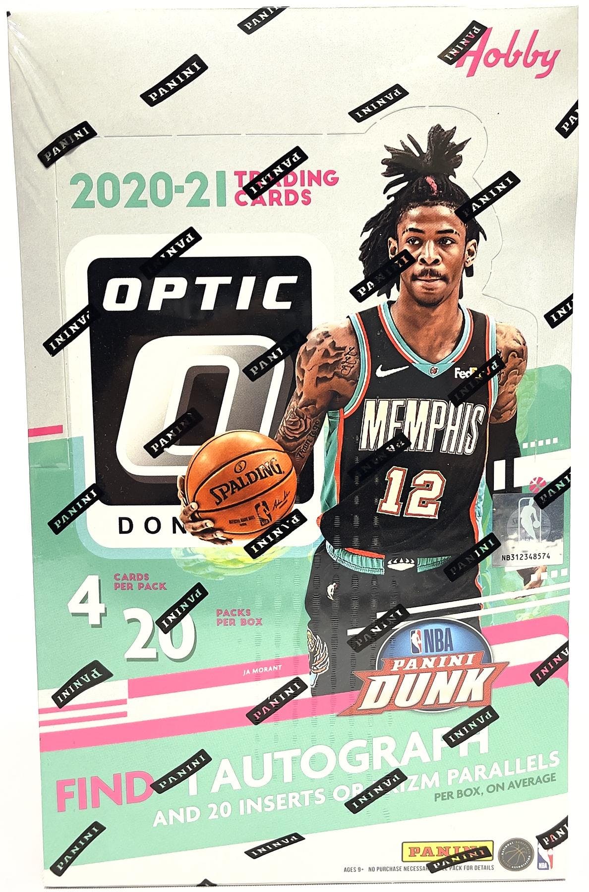 2020-2021 Panini Donruss Optic Basketball Hobby Box