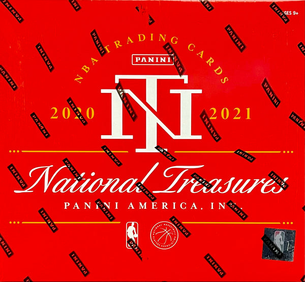 2020-2021 National Treasures Basketball Hobby Box