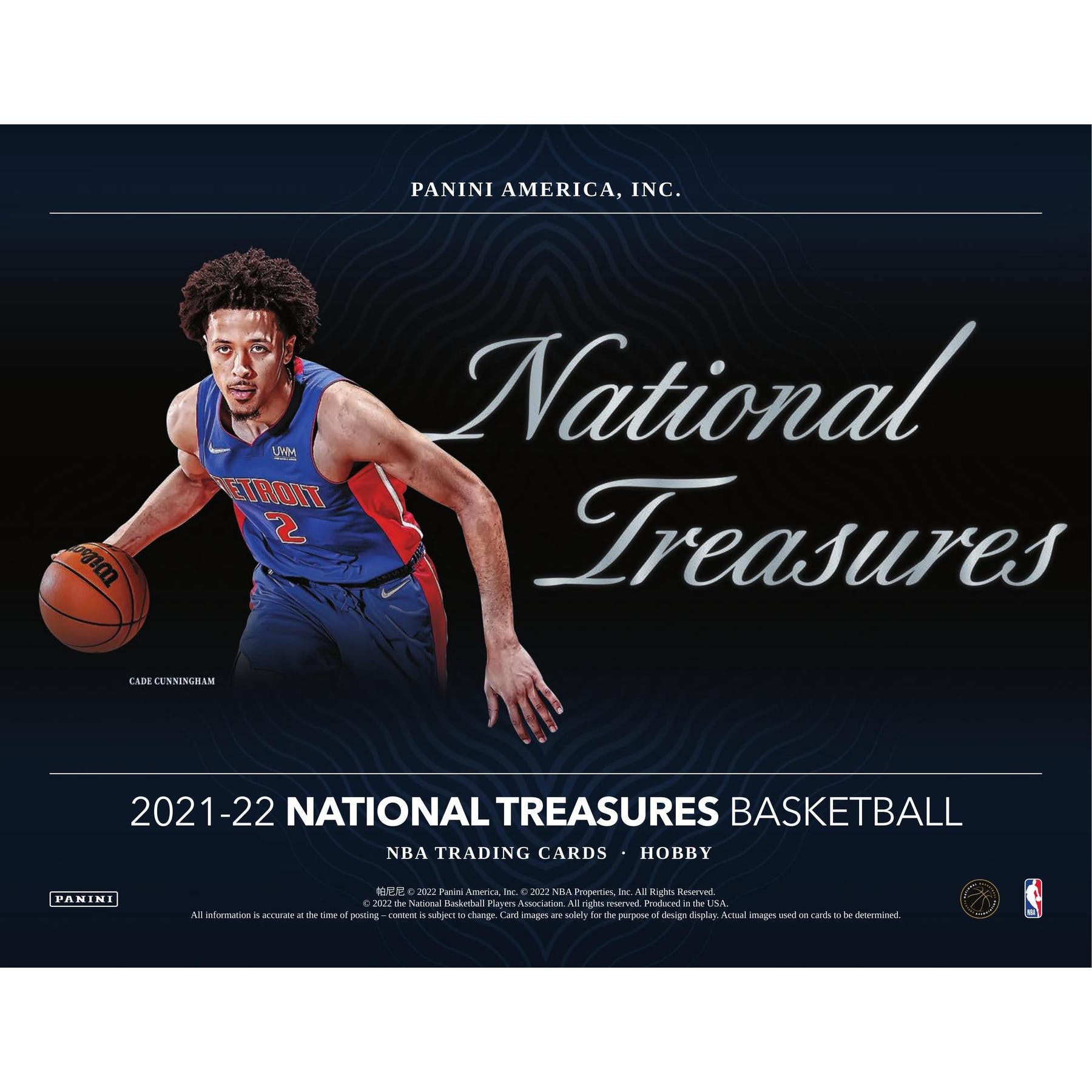*******2021-2022 Panini National Treasures Hobby Full Case (4 Boxes) Pick Your Team Break #07