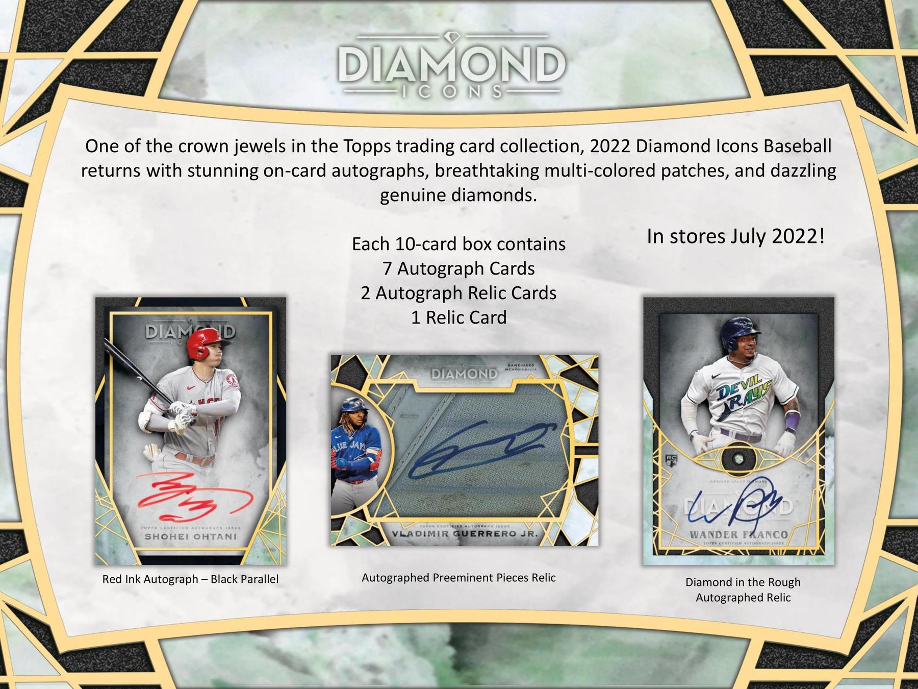******2022 Topps Diamond Icons Baseball 1 Box Pick Your Team #21