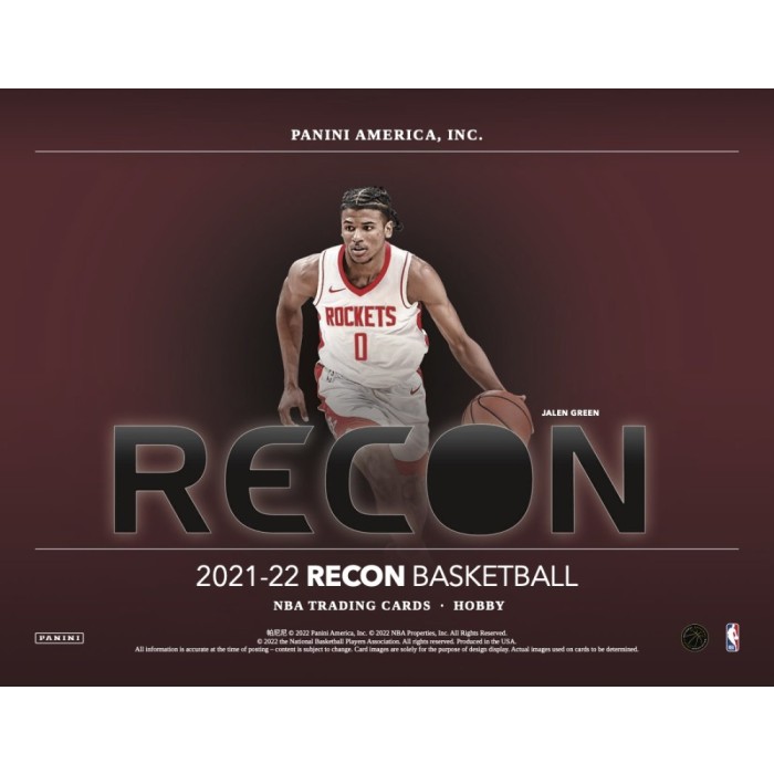 2021-22 Panini Recon Basketball Hobby 6 Box Half Case Pick Your Team #48 Special!!