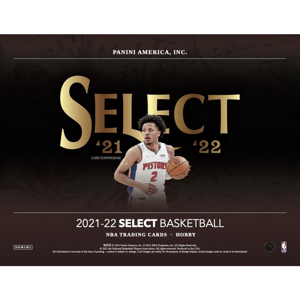 ******2021-2022 Panini Select Basketball Hobby Full 12 Box Case Pick Your Team #25