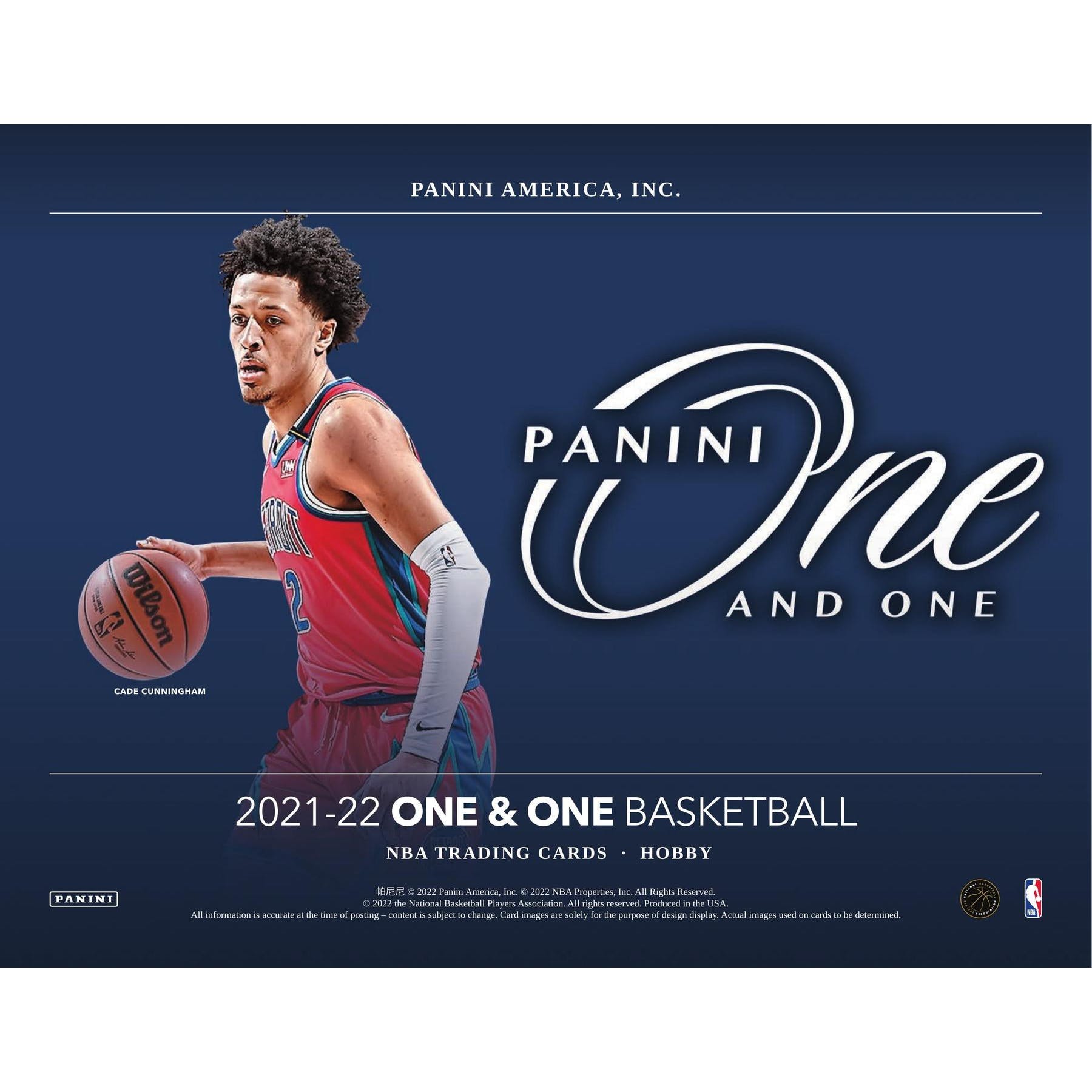 ******2021-2022 Panini One and One Basketball 10 Box Case Break Pick Your Team #38 (Special)
