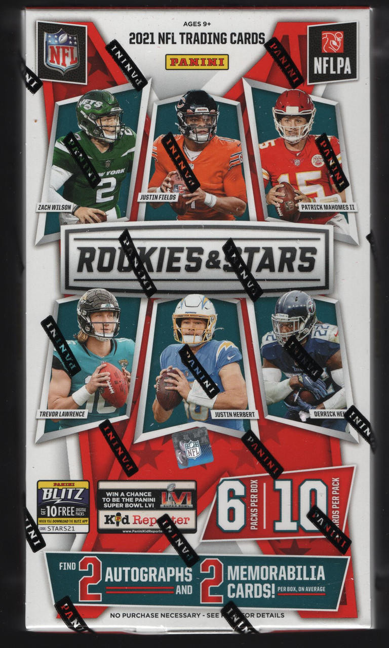 2021 Panini Rookies and Stars Football Hobby Box Sealed (Free Delivery)
