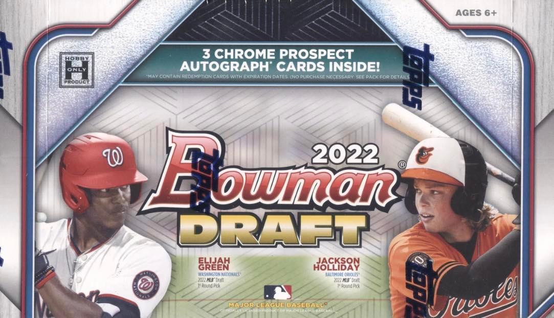 ****2022 Bowman Draft Baseball Jumbo 2 Case (16 Boxes) Break Pick Your Team #20