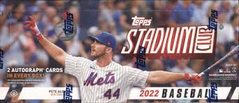 **2022 Topps Stadium Club Baseball Hobby Box Sealed