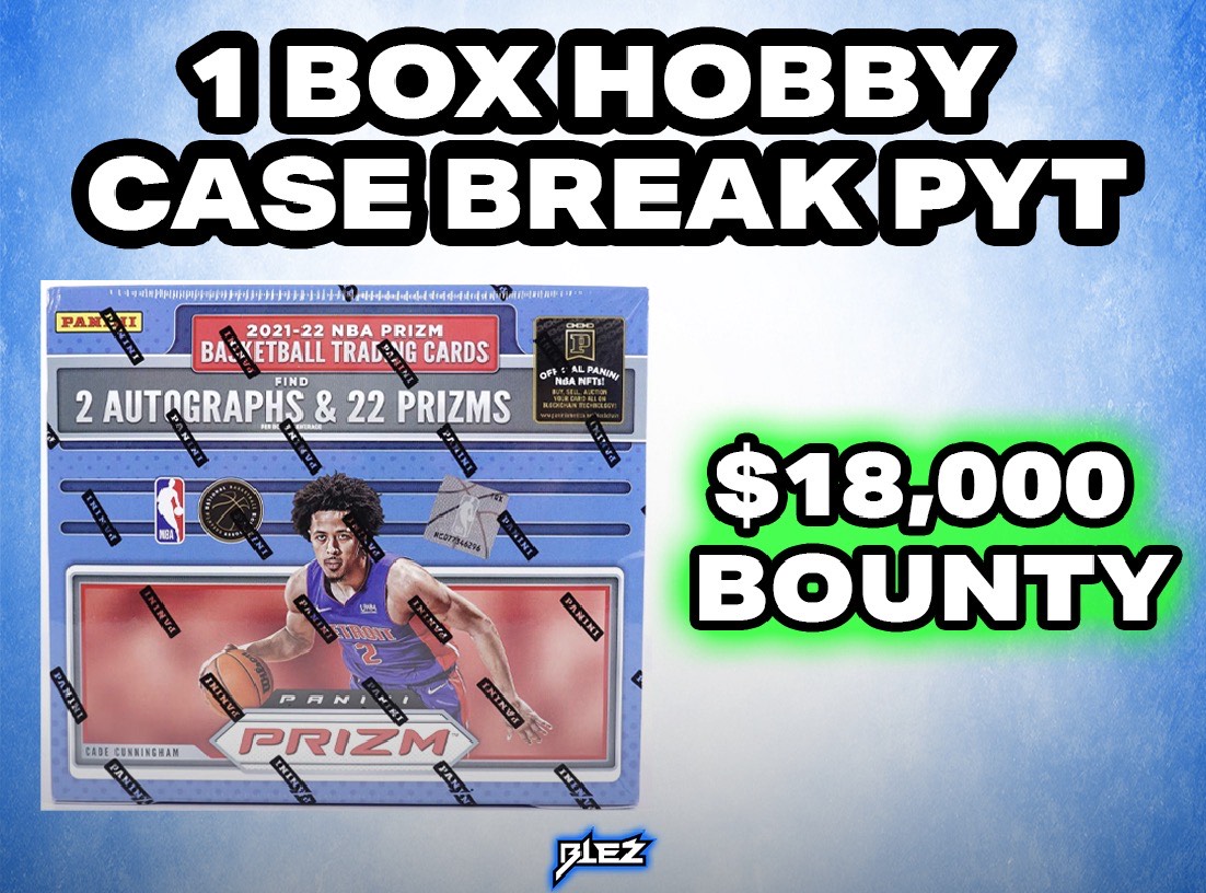 ****2021-2022 Panini Prizm Basketball Hobby 1 Box Pick Your Team Break #633 ($23K+ Bounty) SLASHED!