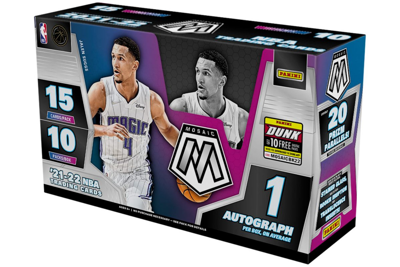 *****2021-2022 Panini Mosaic Hobby Basketball 3 Box Break Pick Your Team #47