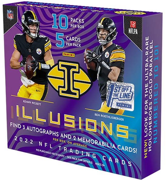 ***2022 Panini Illusions Football 2 Box First off the Line Break Pick Your Team #93 (Special)