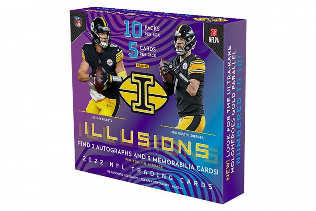 2022 Panini Illusions Football Hobby Box Shipped Sealed TheBlez LLC 2022 Panini Illusions Football Hobby Box Shipped Sealed TheBlez LLC