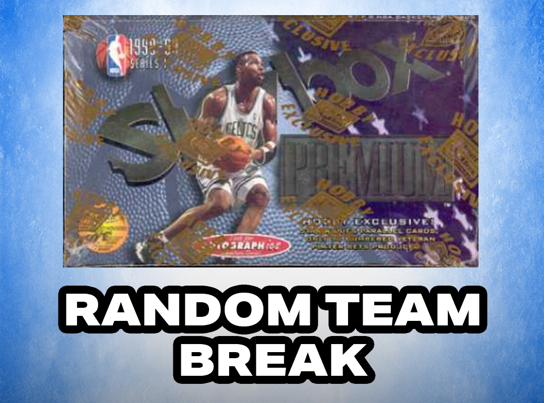 **1998-1999 Skybox Premium Basketball Hobby Box Series 1 Random Team Break #1