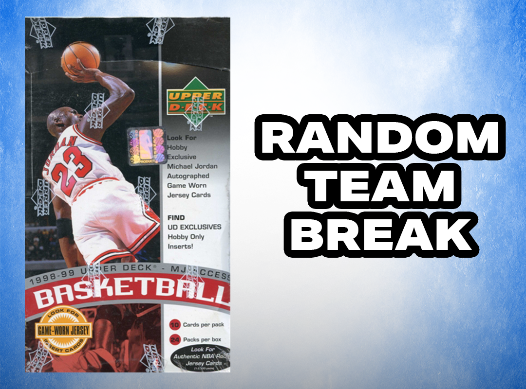 *1998-1999 Upper Deck Basketball Hobby Box Series 2  Random Team Break #1