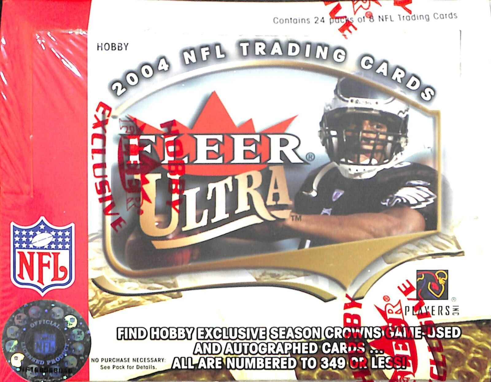 2004 Fleer Ultra Football Hobby 1 Box Random Team Break #2