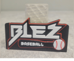 BLEZ MERCH --- Blez Baseball Varistand (Black)