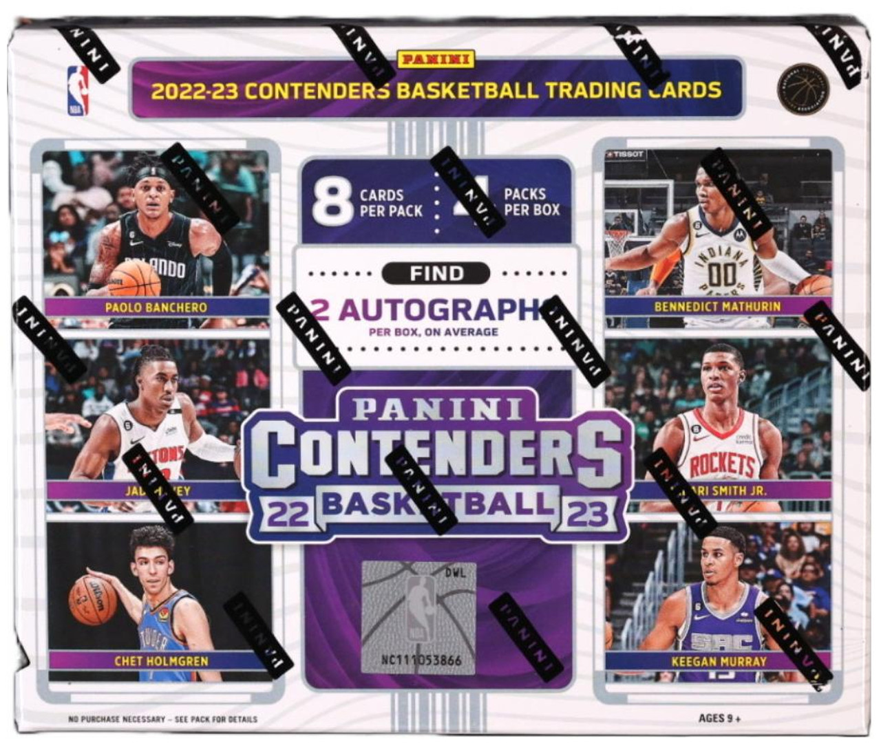 ***2022-2023 Panini Contenders Basketball Hobby Box Shipped Sealed