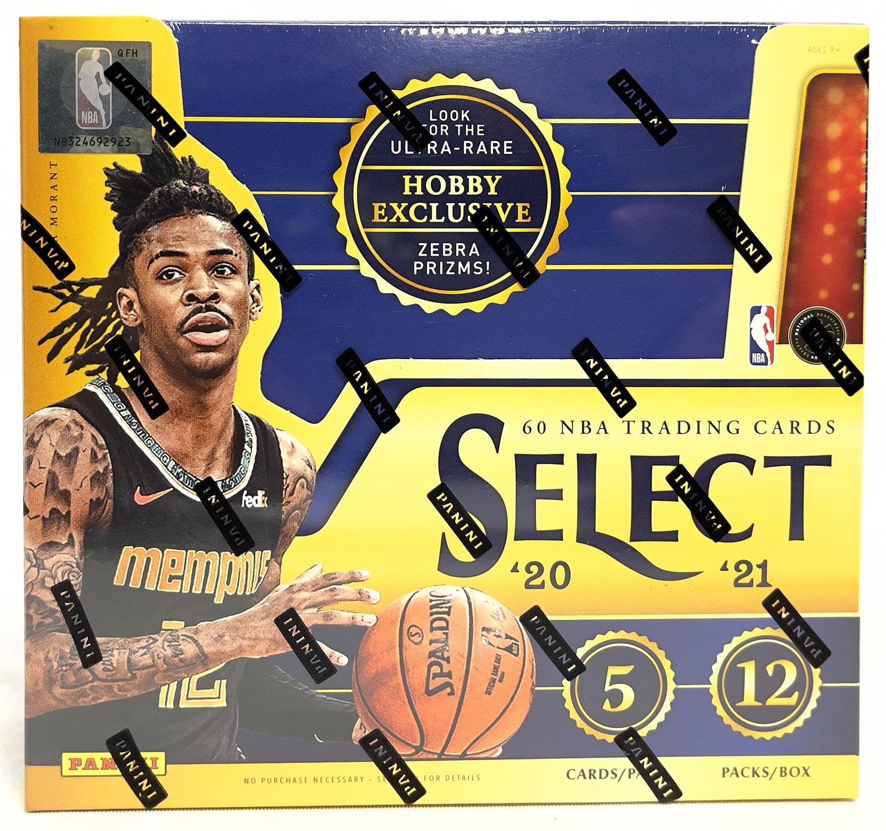 **2020-2021 Panini Select Basketball Hobby Box