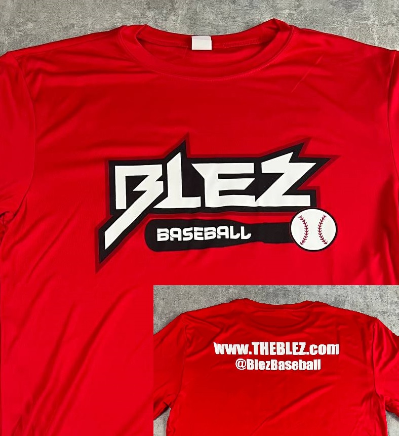 BLEZ MERCH --- Blez Baseball T-Shirt