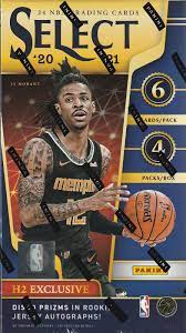 **2020-2021 Panini Select Basketball Hybrid Box