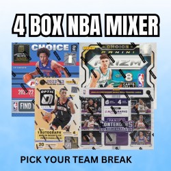 *******20-21 Prizm Choice, 21-22 Prizm Choice, 22-23 Optic Hobby, 22-23 Contenders 4 Box NBA MIXER PYT #4