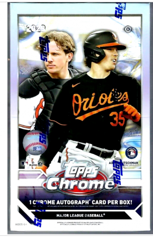 2023 Topps Chrome Hobby Baseball Box Sealed (Special!)