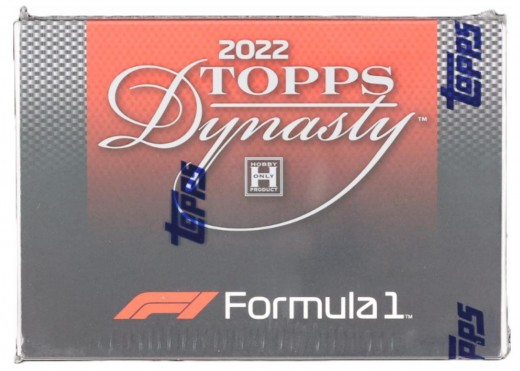 2022 Topps Dynasty F1 Racing Hobby Full 5 Box Case Break LEFT SIDE SERIAL NUMBER #1