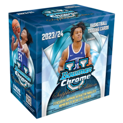 ****2023-24 Bowman University Chrome Basketball Sapphire 10 Box Full Case Pick Your College Break #01 (MON RELEASE)
