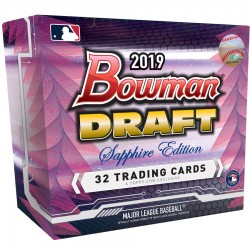 ****2019 Bowman Draft Sapphire Baseball 4 Box Random Team #5