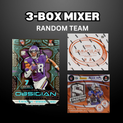 *             2023 Panini Immaculate  Obsidian  Spectra Hobby Football  3 Box Random Teams Mixer Break #01 (REPACK PROMO!!)