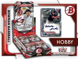 2024 Bowman Baseball Hobby 12 Box Full Case Break Random Team #01 (Breaks 3:00 AM PST Thursday!!!
