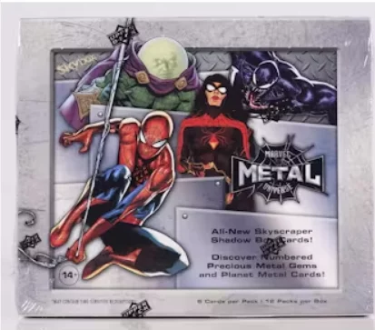 **2021 Skybox Marvel Spider-Man Metal Universe 2 Box Random Letter Break #28 (Progressive 1/1 Bounty $500)