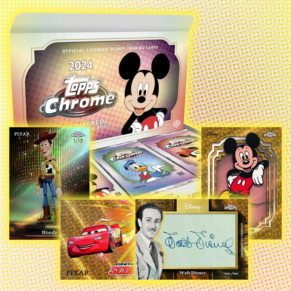 ***2024 Topps Chrome Disney 3 Box Break Pick Your Movie #01 (LOOSE)