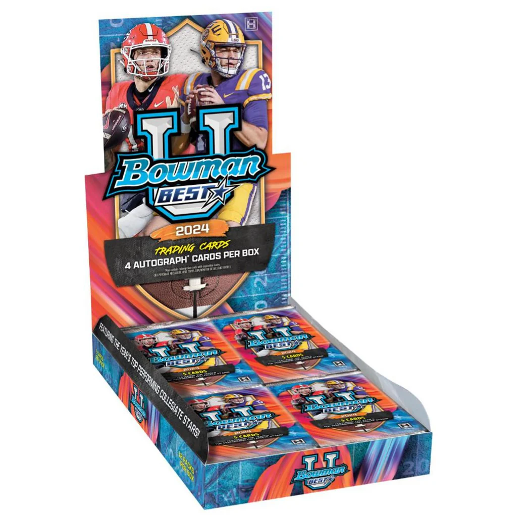 2024 Bowmans Best University Hobby Football 6 Box Pick Your College Break #09 Opening Week Special!
