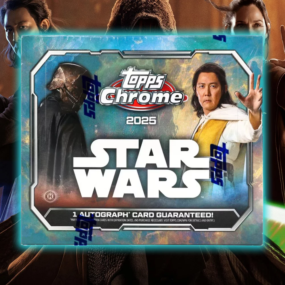 2025 Topps Star Wars Chrome Hobby 8 Box Full Case Pick Your Character/Set Break #12 (A SITH CUT THROUGH THESE PRICES WITH A LIGHTSABER!!!!)