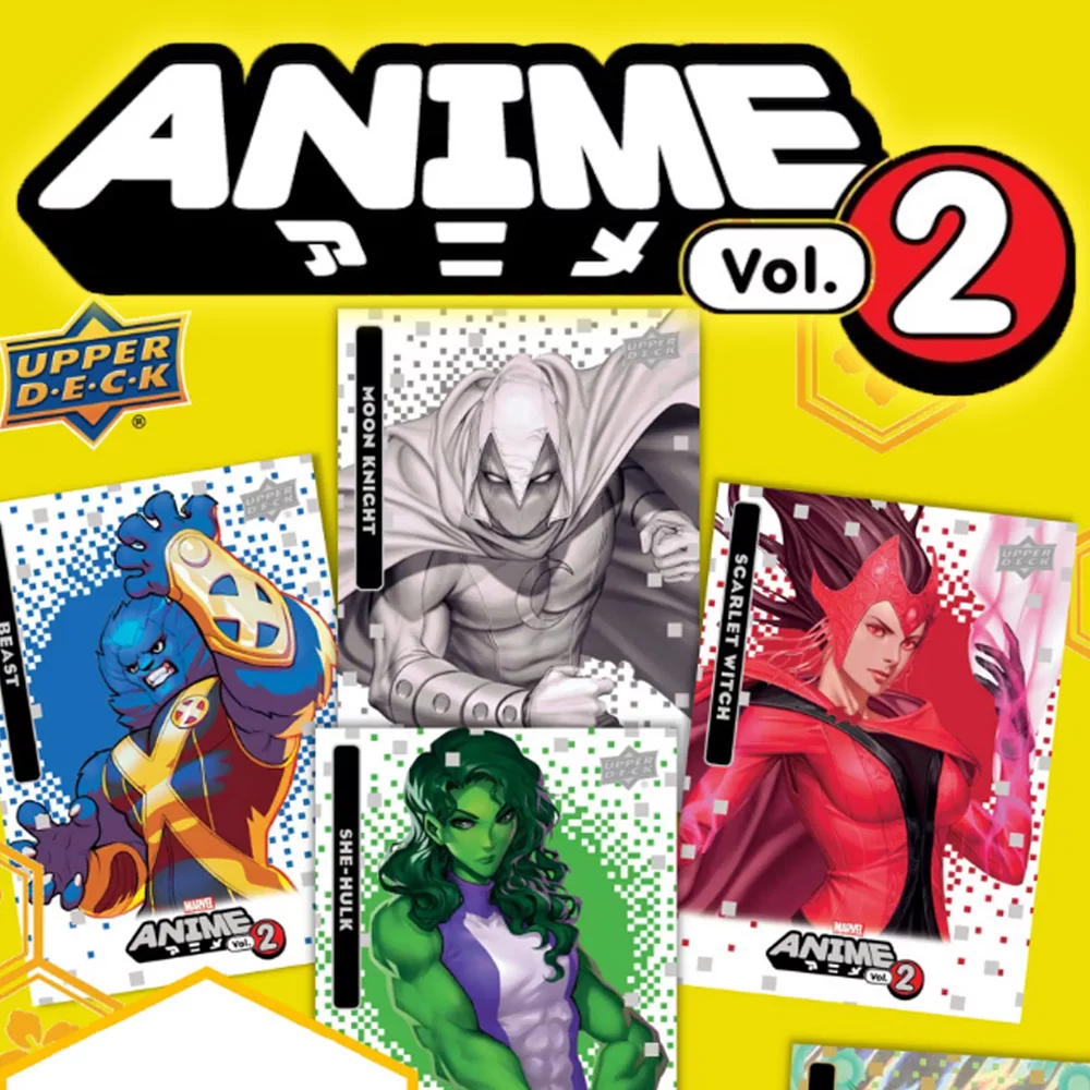 2023 Upper Deck Marvel Anime Volume 2 | 4 Box HALF INNER CASE Pick Your Set #09