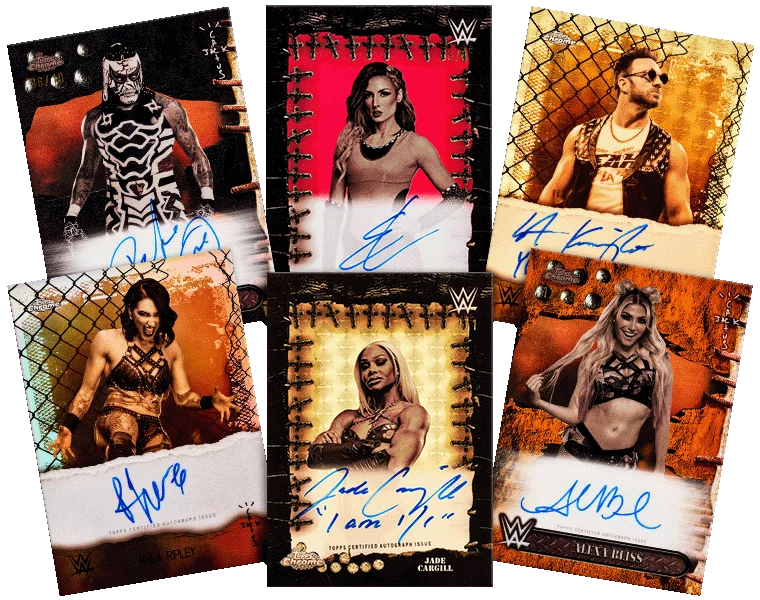 2025 Topps Chrome Hobby WWE x Cactus Jack 12 Box Full-Case Pick Your Wrestler Break #08 (BOUNTIES!)(SLASHED)