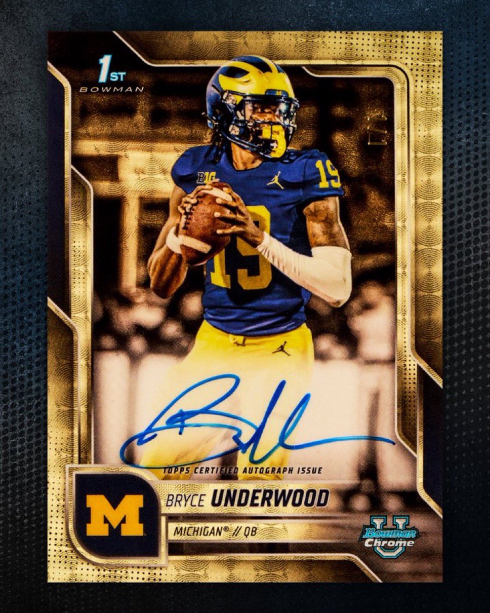 *****2025 Bowman Chrome University Football Hobby 3 Full Case 36 Box Pick Your Player #03 BOUNTIES! SLASHED REMAINING! BREAKS TUESDAY 10AM!