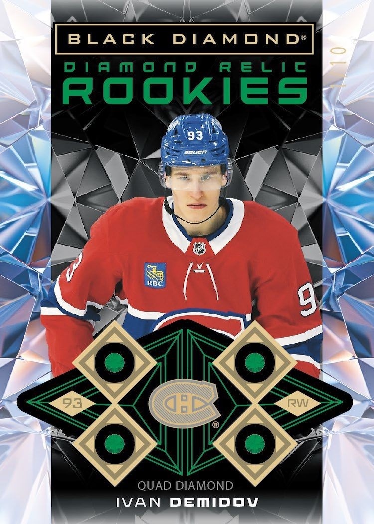 ****2025-2026 Upper Deck Black Diamond Hockey 10 Box Full Case Pick Your Team #04