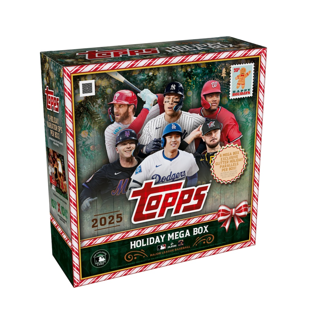 ******2025 Topps Holiday Mega Case (20 Boxes) Pick Your Team #02