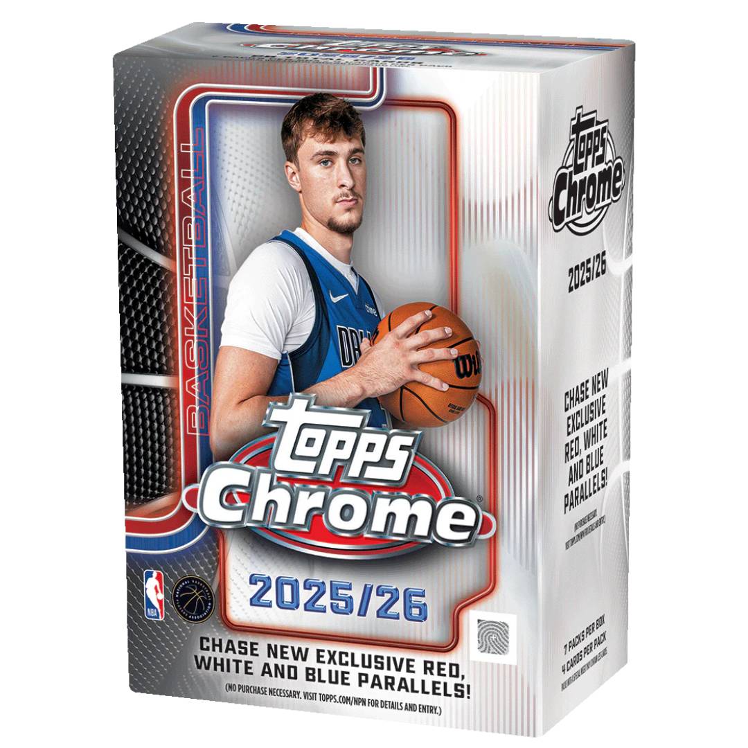2025-26 Topps Chrome Basketball Blaster Full 40 Box Full Case Pick Your Player Break #3 (BREAKS ON LITE CHANNEL!)