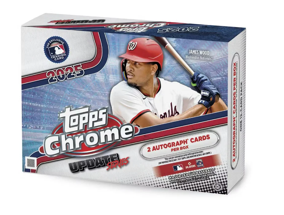 ***2025 Topps Chrome Update Baseball Delight FULL CASE 6 BOX Pick Your Team Break #05