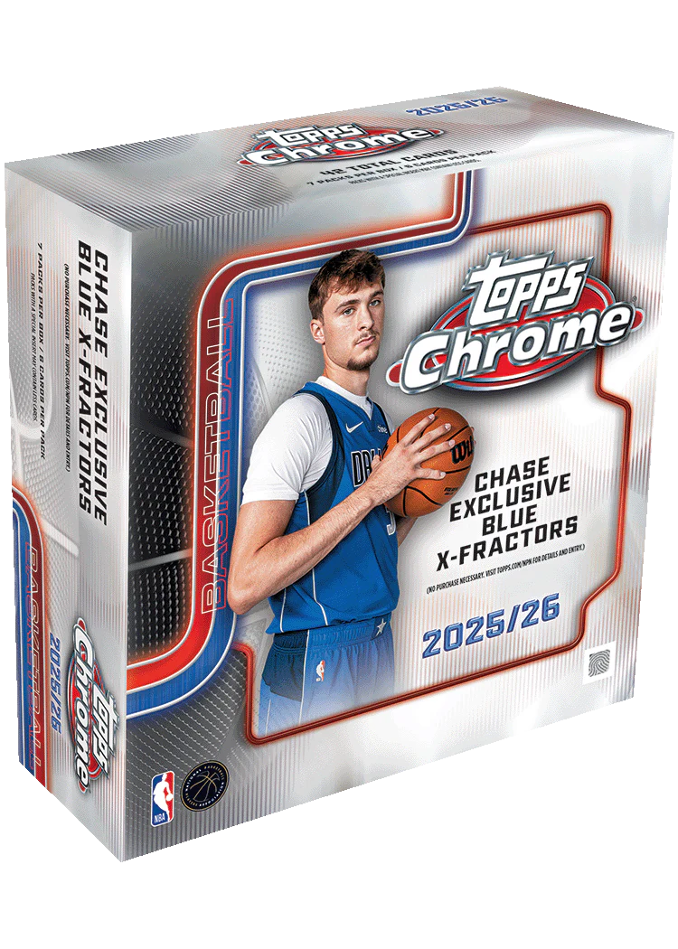 **2025-26 Topps Chrome Basketball Mega 20 Box Full Case Pick Your Player Break #27
