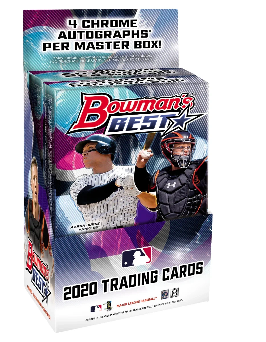 *****2020 Bowmans Best Baseball Hobby FULL CASE (8 BOX) Random Team #02