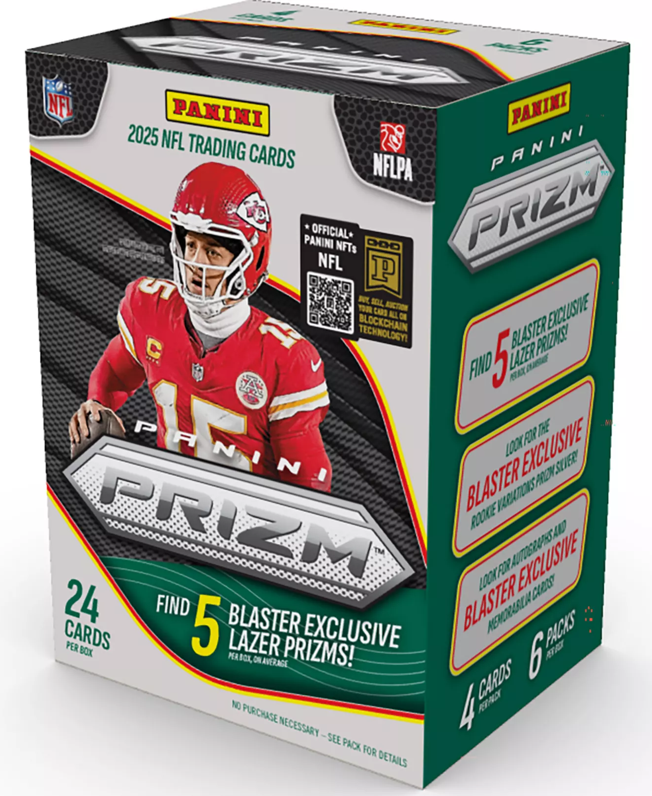 2025 Panini Prizm Football Hobby Full 20 Box Blaster Case Pick Your Team #03 Tuesday Release on Lite!  (LAZER PARALLELS)