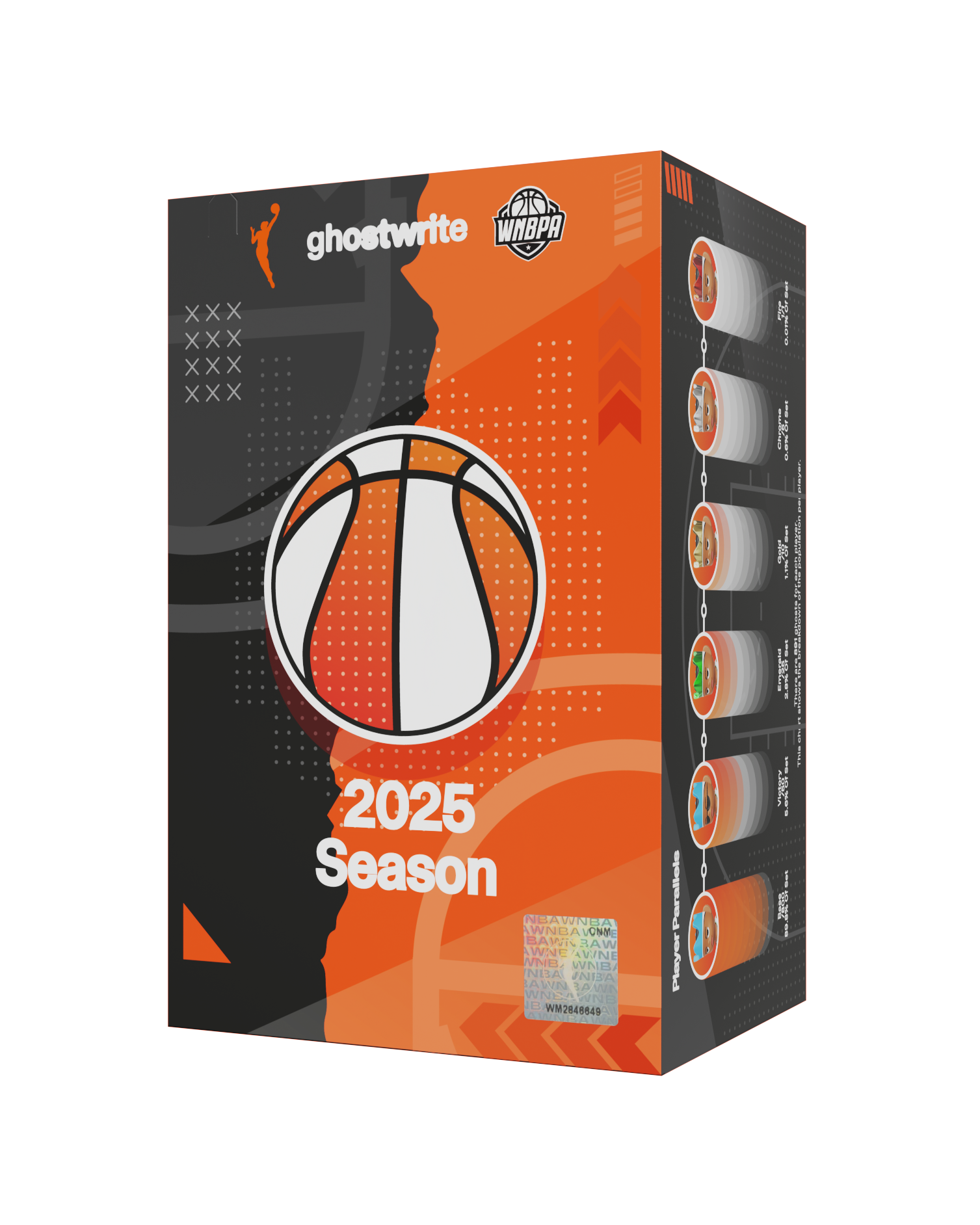 2025 Ghostwrite WNBA Game Face 12 BOX FULL CASE Random Player Break #07