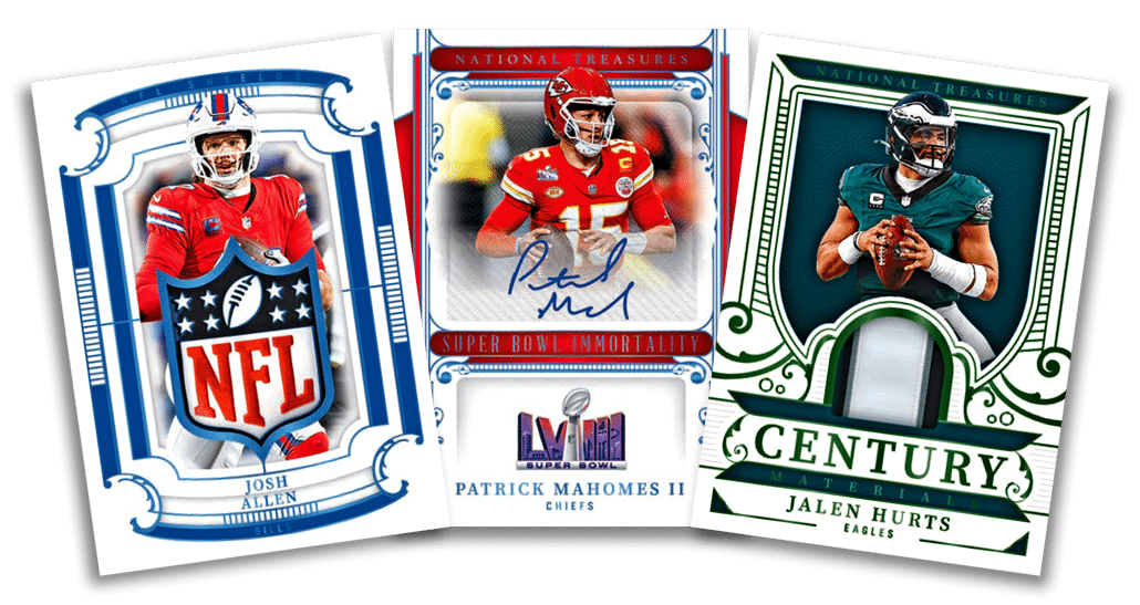 ***2025 Panini National Treasures Football Hobby 4 Box Full Case NFL Pick Your Player PYP #01 Bounties! WED RELEASE!