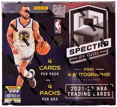 2021-22 Panini Spectra Hobby Basketball 1 Box Random Team Break #02 CADE RC! COLORBLAST! (LITE CHANNEL)